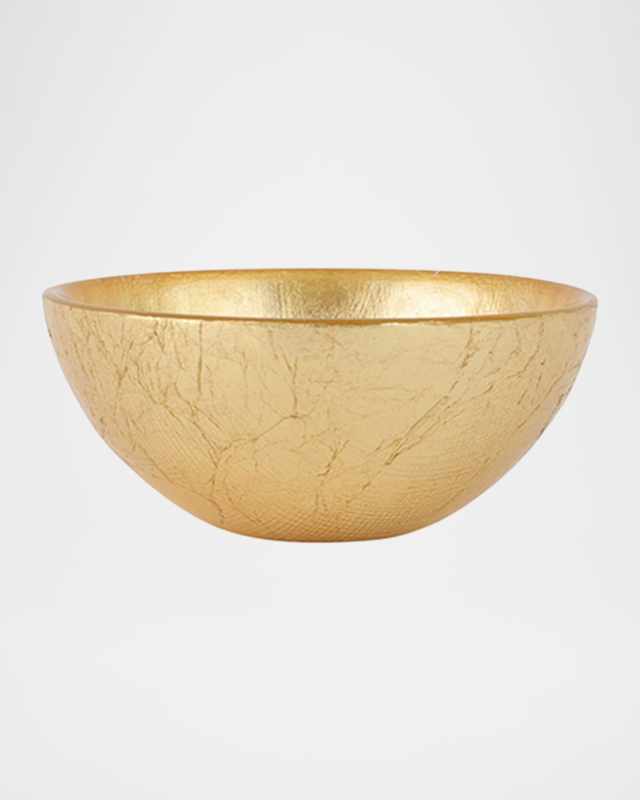 Moon Gold Glass Dipping Bowl